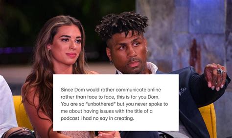 what happened between georgia and dom|Dom and Georgia Perfect Match Breakup Drama。